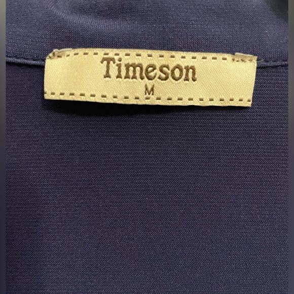 4/$20 Timeson eggplant color blouse - Picture 5 of 7
